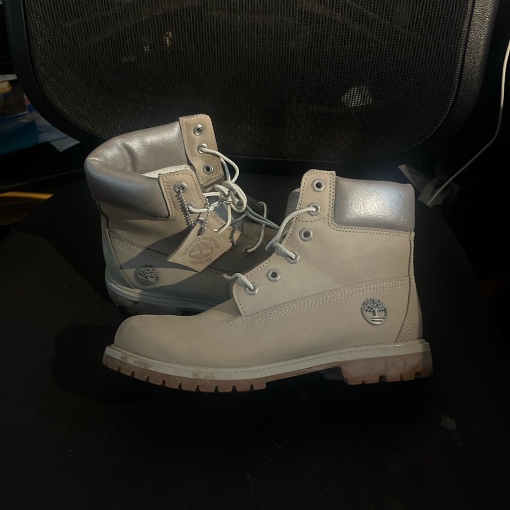Timberland Gray Waterproof Boots